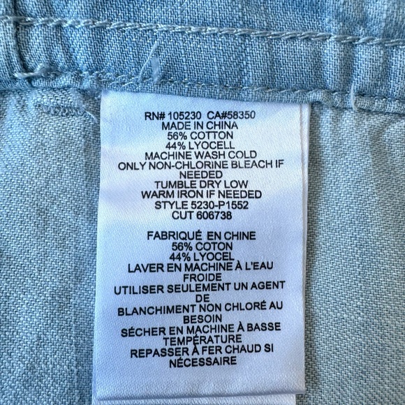 Soft Joie Kamini Chambray Pants Size Large NWT
Soft, comfortably stylish - Picture 9 of 13